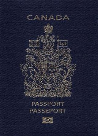 Front Cover of Canada Passport