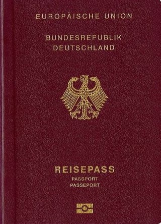 Front Cover of Germans Passport